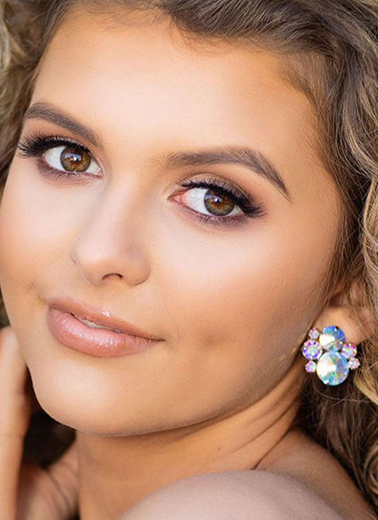 Pageant Jewelry Pageant Earrings Handcrafted Stefanie Somers Inc