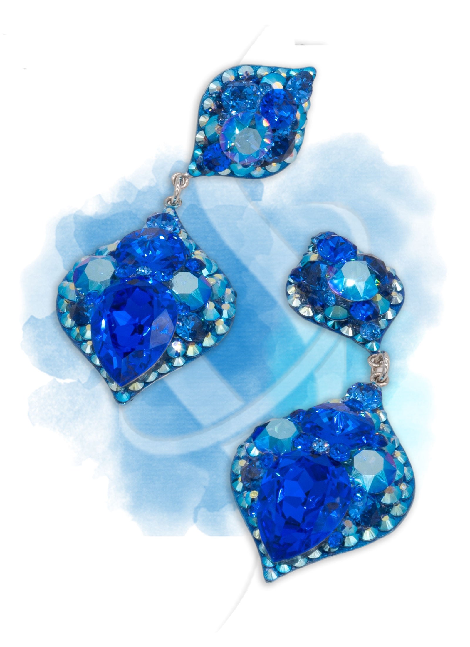 Pageant Jewelry Pageant Earrings Handcrafted Stefanie Somers Inc