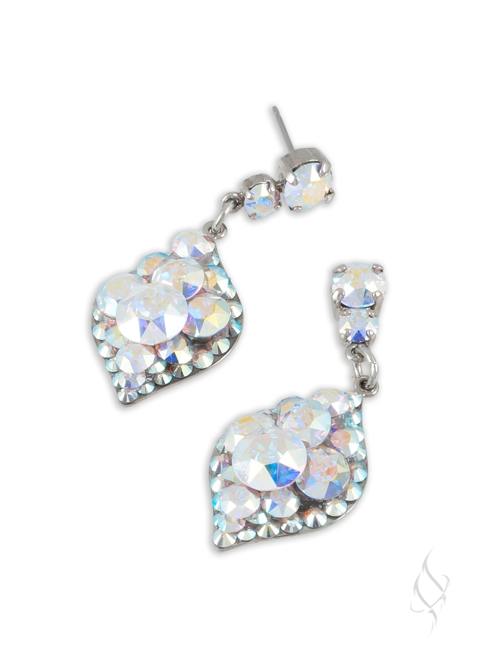 Ab fashion crystal earrings